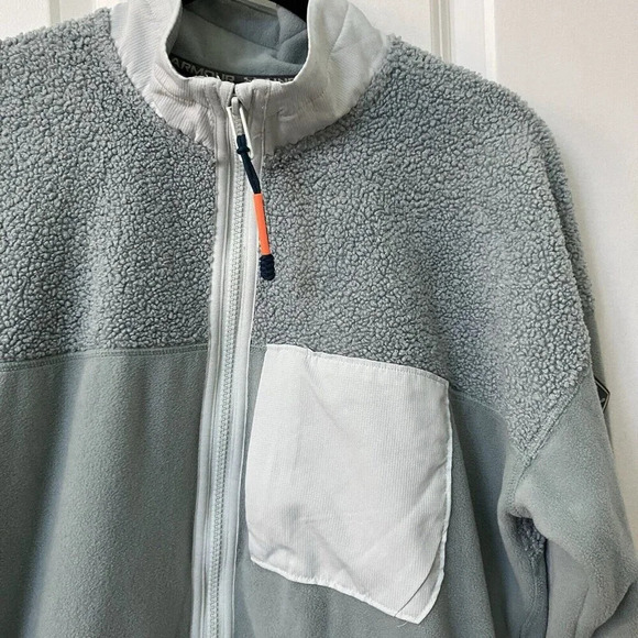 Under Armour Women's Polartec Maxx Full Zip Long Sleeve Top  Womens Small Blue - Picture 4 of 8